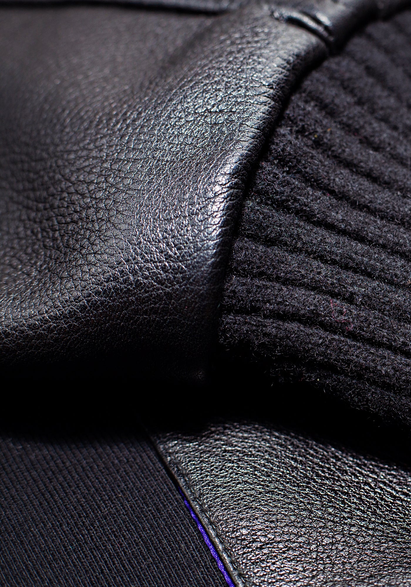 Schinner Leather Varsity Pullover