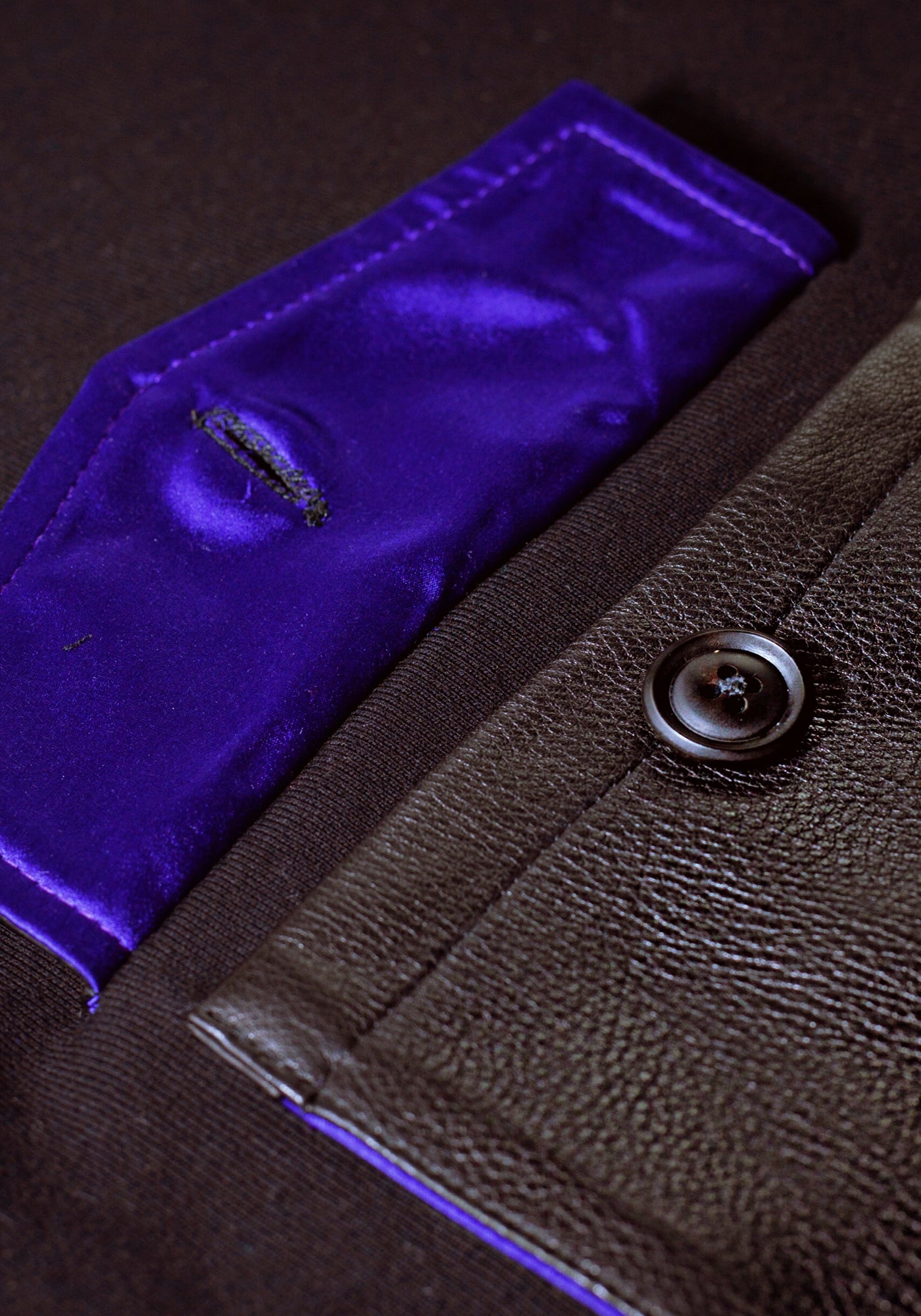 Schinner Leather Varsity Pullover