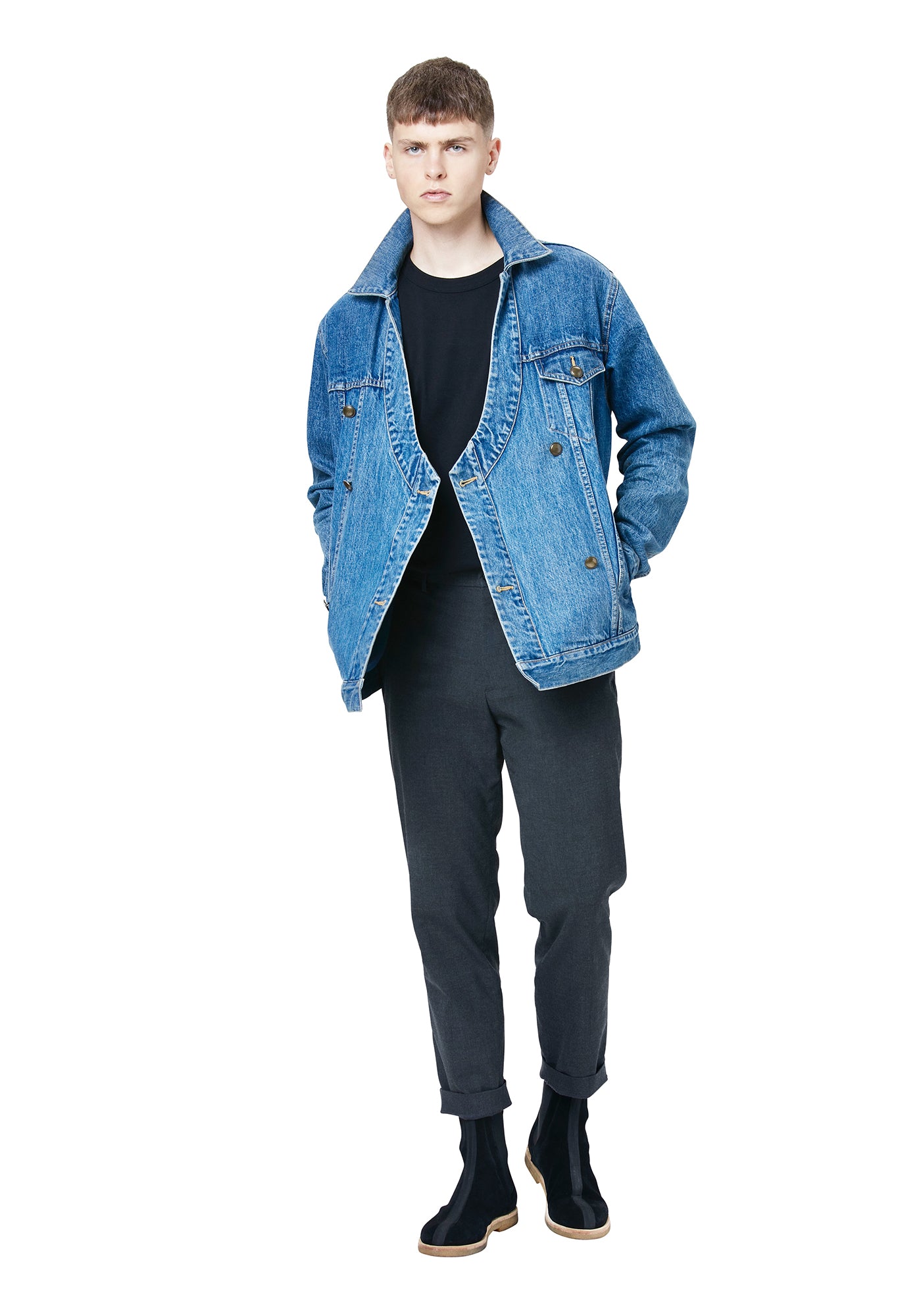 Chester Double Breasted Denim Jacket