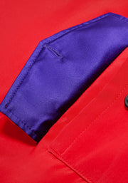 Santa Fe Silk Reversible Varsity Pullover