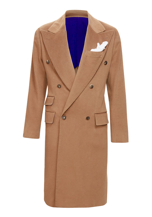 Glencoe Cashmere Peak Lapel Coat