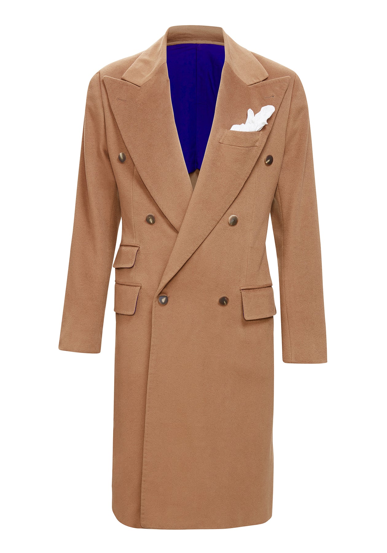 Glencoe Cashmere Peak Lapel Coat – SLOAN and BENNETT